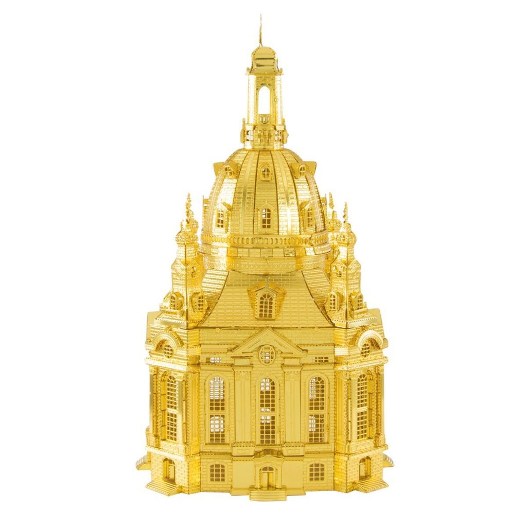 Metal Earth Premium Series Iconx – Dresden Frauenkirche – Gold Edition