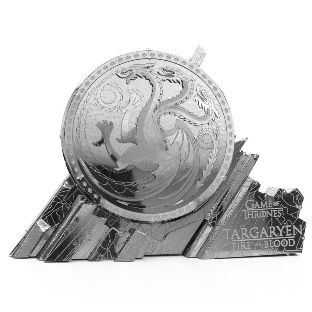 Metal Earth Premium Series Iconx – Game of Thrones – Huset Targaryen Sigill