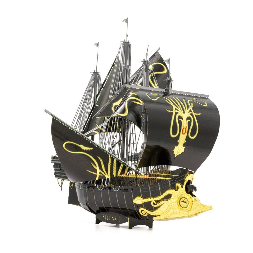 Metal Earth Premium Series Iconx – Game Of Thrones – Greyjoy Ship Silence
