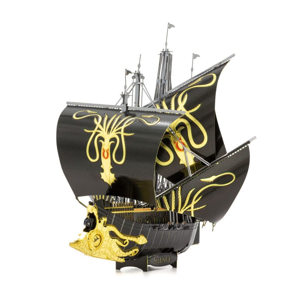 Metal Earth Premium Series Iconx – Game Of Thrones – Greyjoy Ship Silence