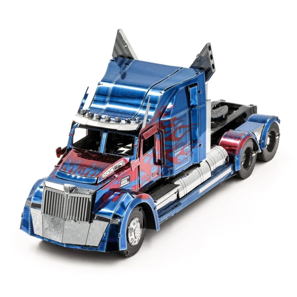 Metal Earth Premium Series Iconx – Transformers Optimus Prime Truck – Flerfärgad