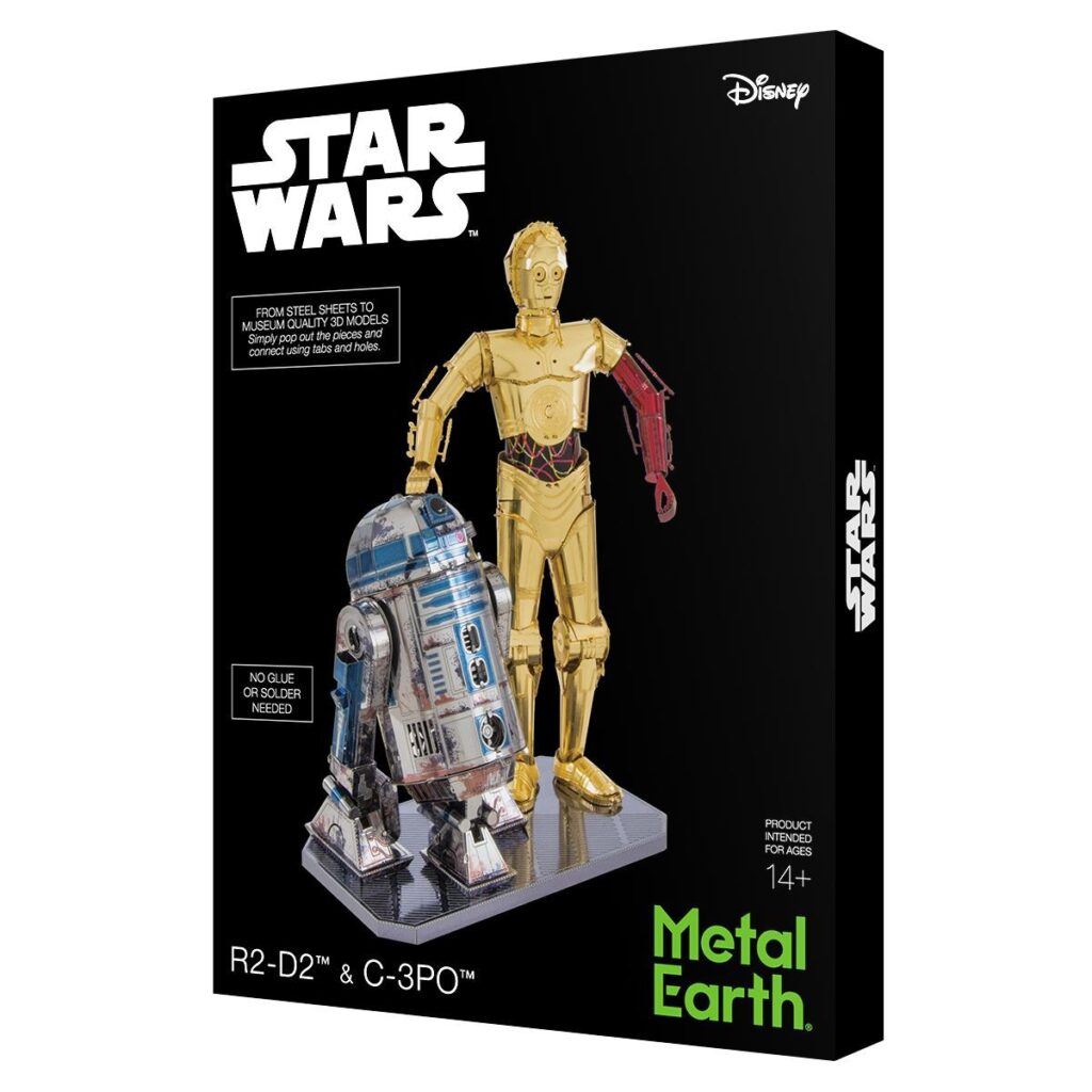 Metal Earth Star Wars: R2-D2 & C-3PO – Gift Box