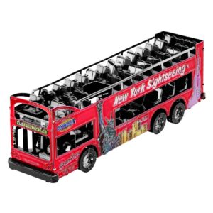 Metal Earth Big Apple Tour Bus - Flerfärgad Turistbuss